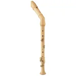 Image links to product page for Moeck 2940 Flauto Rondo Unstained Maple Comfort Knick Tenor Recorder