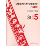 Image links to product page for Grade by Grade Flute, Grade 5 (includes Online Audio)