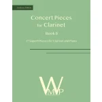Image links to product page for Concert Pieces for Clarinet, Book 2 (includes Online Audio)