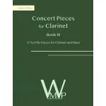 Image links to product page for Concert Pieces for Clarinet, Book 3 (includes Online Audio)