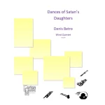 Image links to product page for Dances of Satan's Daughters for Wind Quintet