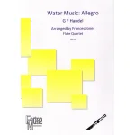 Image links to product page for Allegro from the Water Music for Mixed Flute Quartet