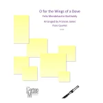 Image links to product page for O for the Wings of a Dove for Mixed Flute Quartet