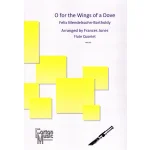Image links to product page for O for the Wings of a Dove for Mixed Flute Quartet