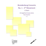 Image links to product page for Brandenburg Concerto No. 1, Movement 3 for Mixed Flute Quartet