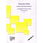 Image links to product page for Pizzicato Polka for Mixed Flute Quartet