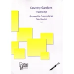 Image links to product page for Country Gardens for Mixed Flute Quartet