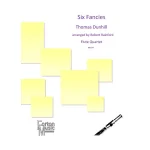 Image links to product page for Six Fancies for Mixed Flute Quartet