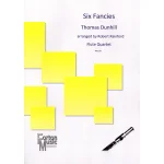 Image links to product page for Six Fancies for Mixed Flute Quartet