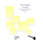 Image links to product page for Five Fugues for Three Clarinets