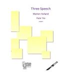 Image links to product page for Three Speech for Three Flutes