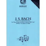 Image links to product page for Overture (Orchestral Suite) in B minor for Flute and Piano, BWV 1067 (includes Online Audio)