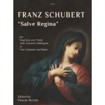 Image links to product page for Salve Regina for Soprano/Clarinet, Obbligato Clarinet and Piano