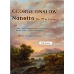 Image links to product page for Nonetto in A minor for Wind Quintet and String Quartet, Op. 77