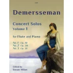 Image links to product page for The Concert Solos  Nos. 1-3 for Flute and Piano, Opp. 19-21