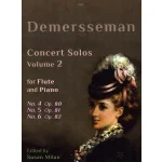Image links to product page for The Concert Solos Nos. 4-6 for Flute and Piano, Opp. 80-82