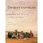 Image links to product page for Sonata No. 3 for Flute and Piano, Op. 24