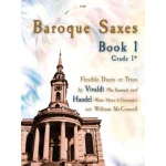 Image links to product page for Baroque Saxes: Book 1 for Saxophone Duet or Trio