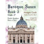 Image links to product page for Baroque Saxes: Book 3 for Saxophone Duet or Trio