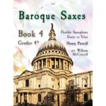 Image links to product page for Baroque Saxes: Book 4 for Saxophone Duet or Trio