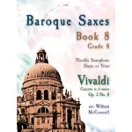 Image links to product page for Baroque Saxes: Book 8 for Saxophone Duet or Trio
