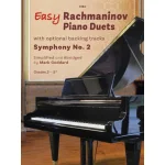 Image links to product page for Easy Rachmaninov Piano Duets (includes Online Audio)