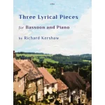 Image links to product page for Three Lyrical Pieces for Bassoon and Piano