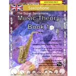Image links to product page for The Super Saxophone Music Theory Book 1