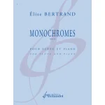 Image links to product page for Monochromes for Flute and Piano, Op. 23
