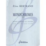 Image links to product page for Monochromes for Flute and Piano, Op. 23
