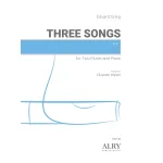 Image links to product page for Three Songs for Two Flutes and Piano, Op. 48