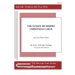 Image links to product page for The Sussex Mummers' Christmas Carol for Low Flute Choir