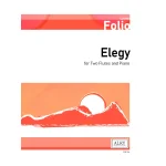 Image links to product page for Elegy for Two Flutes and Piano