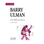 Image links to product page for Four Ballroom Dances for Wind Quintet