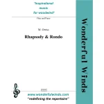 Image links to product page for Rhapsody & Rondo for Flute and Piano