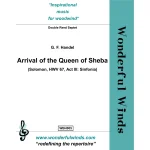 Image links to product page for Arrival of the Queen of Sheeba for Double Reed Septet