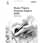 Image links to product page for Music Theory Practice Papers 2025, Grade 6
