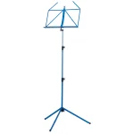Image links to product page for K&M 100/1 Folding Music Stand, Blue