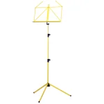 Image links to product page for K&M 100/1 Folding Music Stand, Yellow