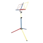 Image links to product page for K&M 100/1 Folding Music Stand, Rainbow