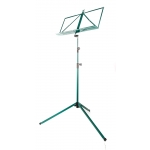 Image links to product page for K&M 100/1 Folding Music Stand, Green