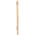 Image links to product page for Moeck 2420 Flauto Rondo Unstained Maple Tenor Recorder with Double Keys