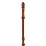 Image links to product page for Moeck 4308 'Rottenburgh' Rosewood Treble/Alto Recorder
