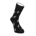 Image links to product page for Music Socks - Treble Clef Design (Size 6-11)