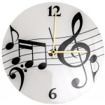 Image links to product page for Music Wall Clock - Music Notes