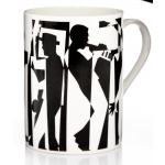 Image links to product page for Bone China Mug, Jazz Design