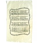 Image links to product page for Music Tea Towel - Food Glorious Food