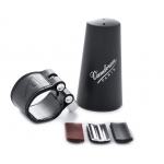 Image links to product page for Vandoren LC21P Clarinet Leather Ligature with Plastic Cap