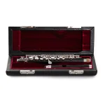 Image links to product page for Lillian Burkart Elite Deluxe Grenadilla Piccolo with Vented C, High G# and Wave Head