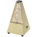 Image links to product page for Wittner 817K Plastic Pyramid Metronome with Bell, Ivory Finish